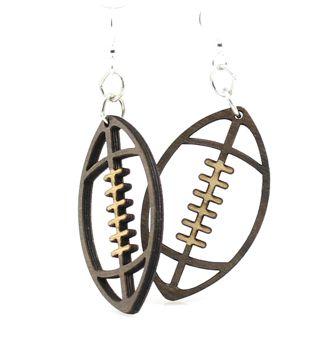 Footballs Earrings # 1340